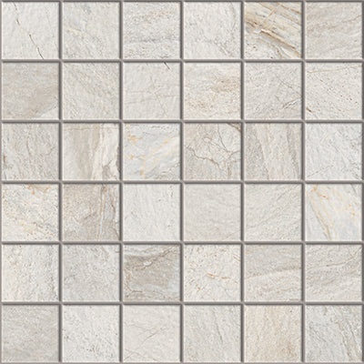 Utah Glacier Porcelain Mosaic - 2" X 2" - Glossy