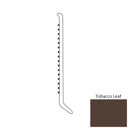 Tobacco Leaf 6" Rubber Cove Wall Base