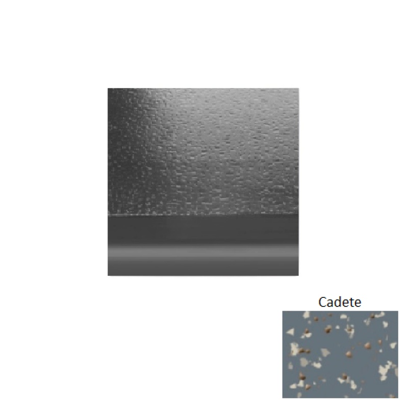 Renew Fiesta 99 Cadete With 2 Inch Nose Rubber (Sq) Stair Tread - Hammered
