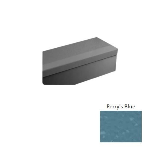 Johnsonite Perry's Blue Rice Paper Rubber Moulding / Trim