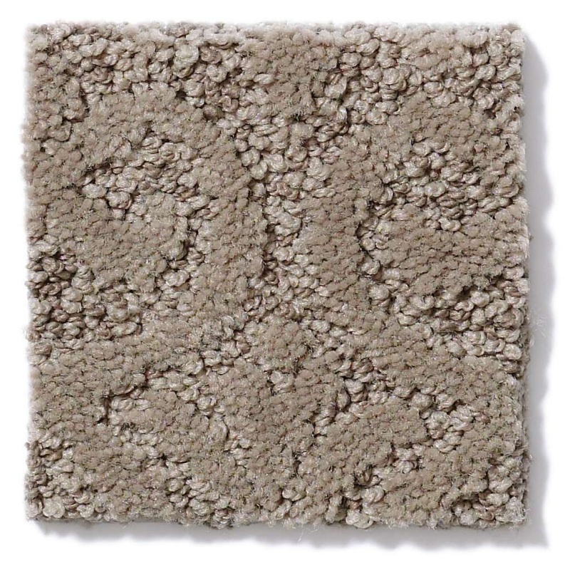 Caress By Shaw Modern Amenities Birch Bark Nylon Carpet - Pattern