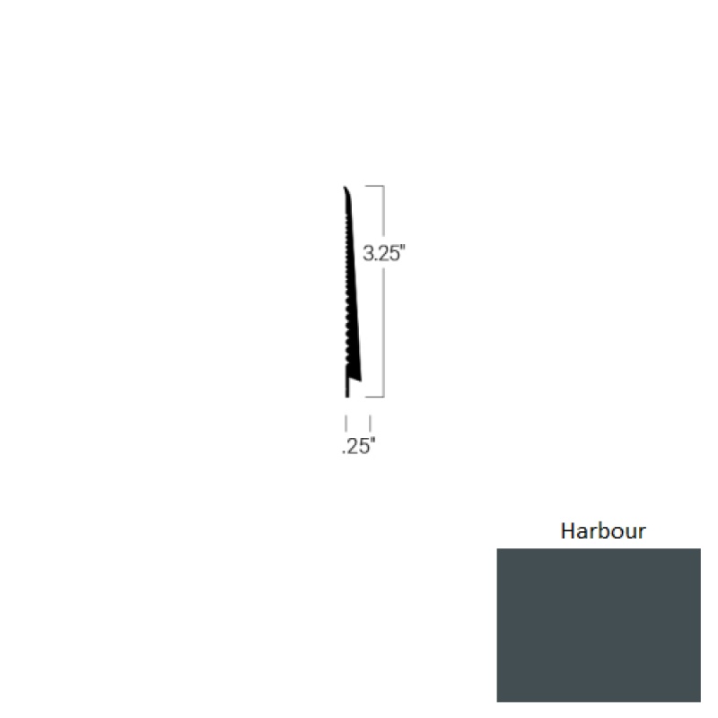Johnsonite Harbour Rubber Tightlock Carpet Rubber Base