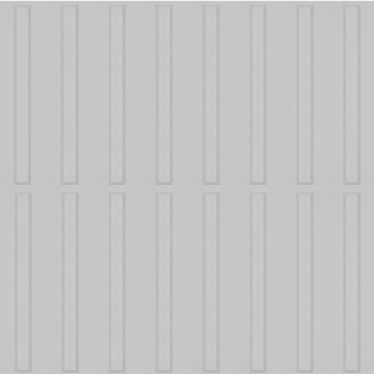 Johnsonite Dover Rubber Tactile Guide Tile - Textured - 24" x 24"