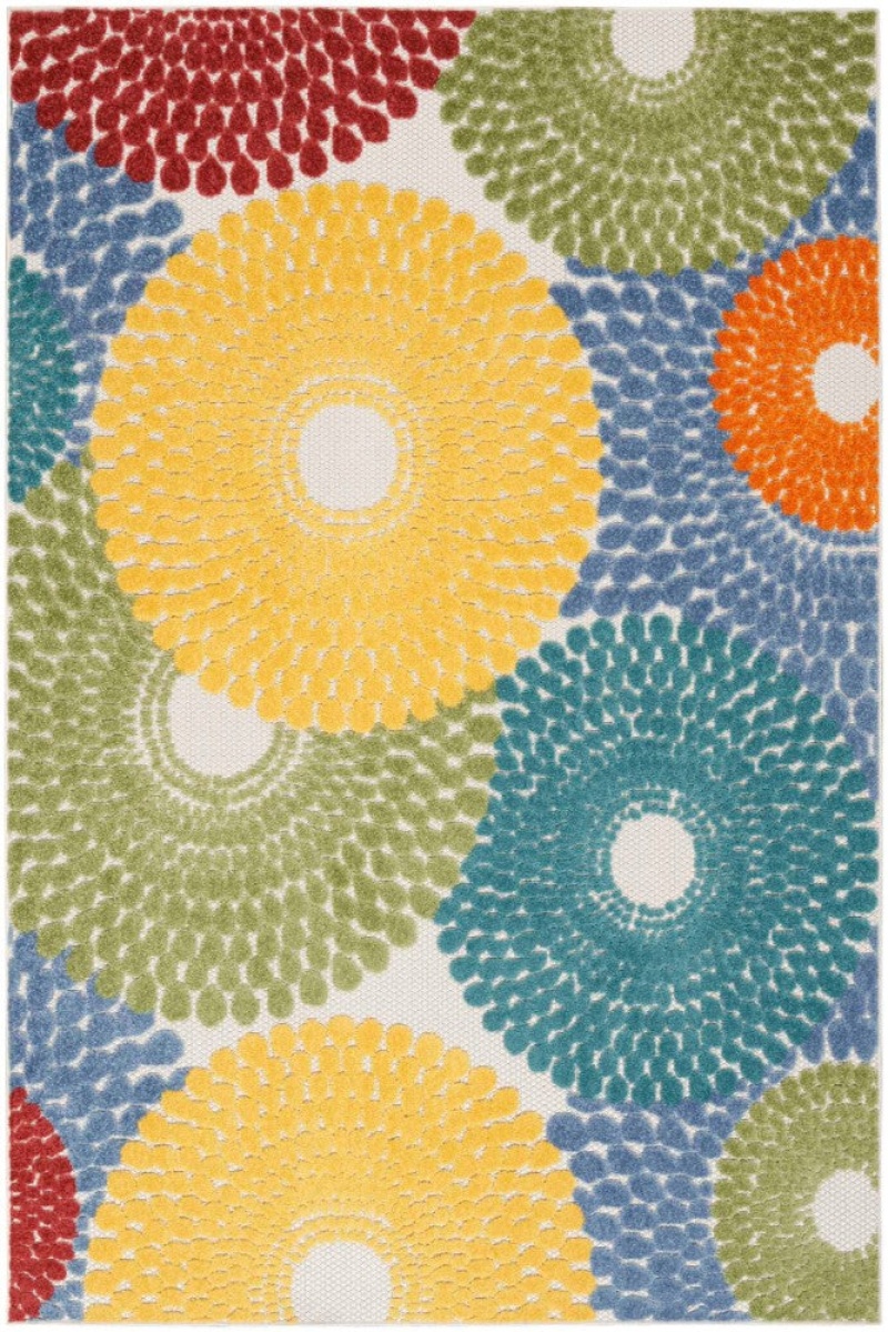 Aloha Multicolor 8 Ft x 11 Ft Area Rug