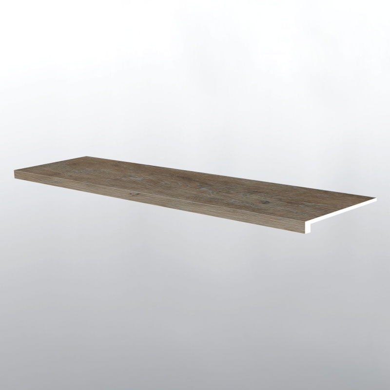 Xl Prescott Dulles Tails Luxury Vinyl Moulding / Trim - 12" X 47.25" Stair Tread Eased Edge - Low Gloss