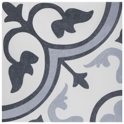 Amberes Azul?ßIi Ceramic Tile - Matte - 13" X 13"