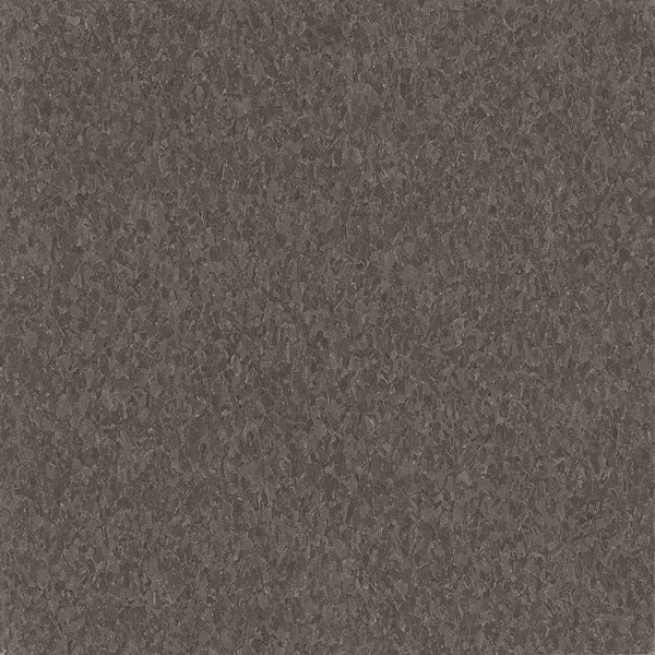 Premium Excelon Crown Texture Smokey Brown Vinyl Composition Tile - Fast Start - 12" X 12"