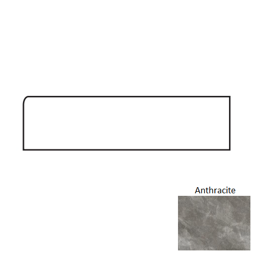 Nuance Anthracite Porcelain Floor Trim
