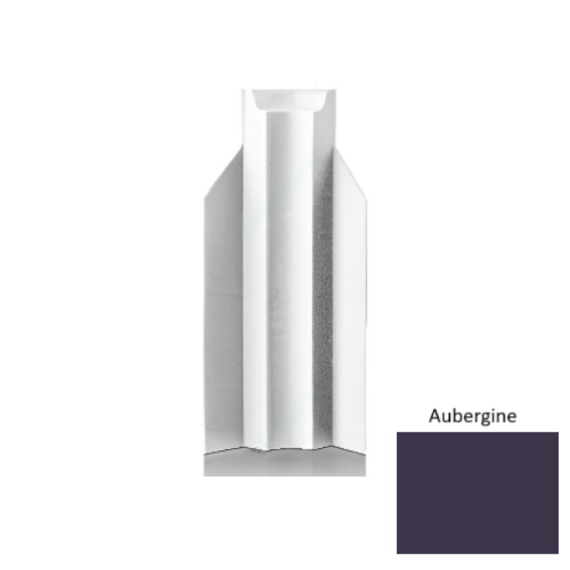 Pinnacle Aubergine Rubber Inside Corner Block
