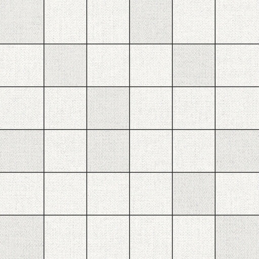 Fibra Pale Porcelain Mosaic - 2" x 2" - Matte