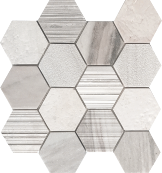 Pietra Antica Metropolitan Contempo Terra Nova Skyline Blend Natural Stone Mosaic