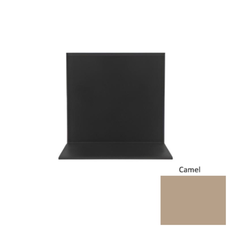 Pinnacle Camel Rubber Sanitary Toe Wall Base - 4" X 48"