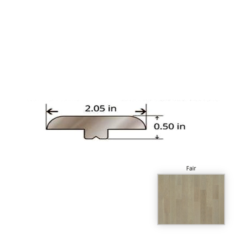 Serenity Oak Fair Hardwood Moulding / Trim - 84.25" T Molding