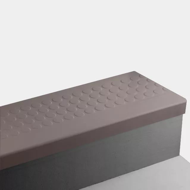 Espresso Raised Round Rubber Moulding Trim