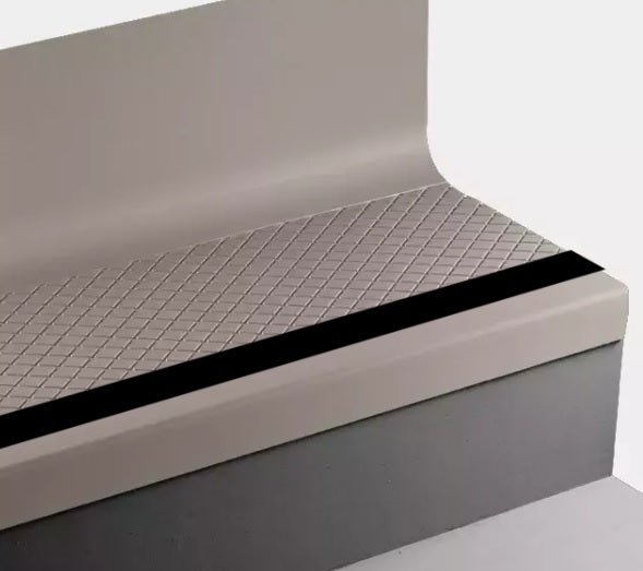Johnsonite Shoreline Diamond 19" x 36" Stair Tread