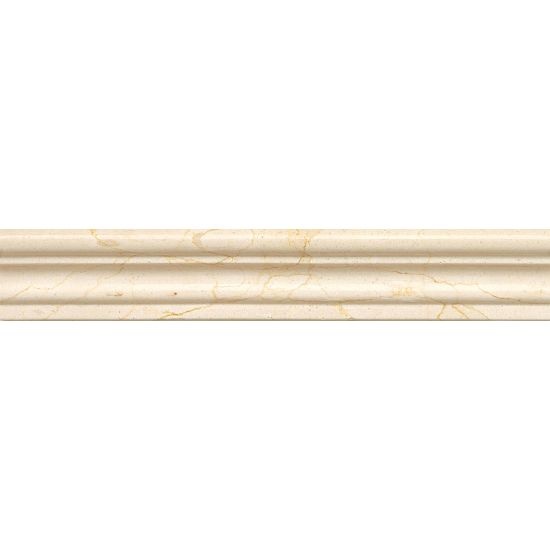 Crema Marfil Select Marble Wall Trim - 2" X 12" Chair Rail - Honed