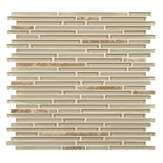 Generations Zenith Marble & Glass Mosaic - Linear - Mixed
