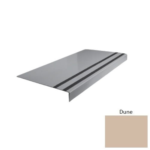Flextones Dune Type 130 Distinct Designs Rubber - 12 1/4" X 72" Stair Tread - Smooth