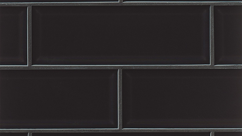 Adamas Ater Ceramic Tile - Glossy - 4" X 12"
