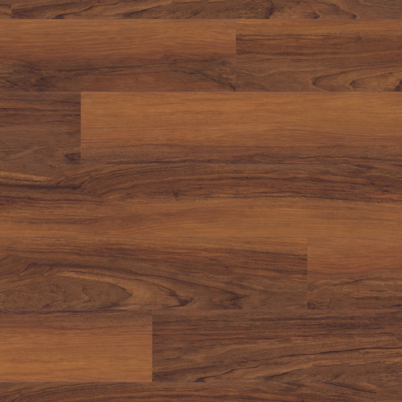 Van Gogh Merbau Rigid Core Luxury Vinyl Tile - Polyurethane - 7" X 48"