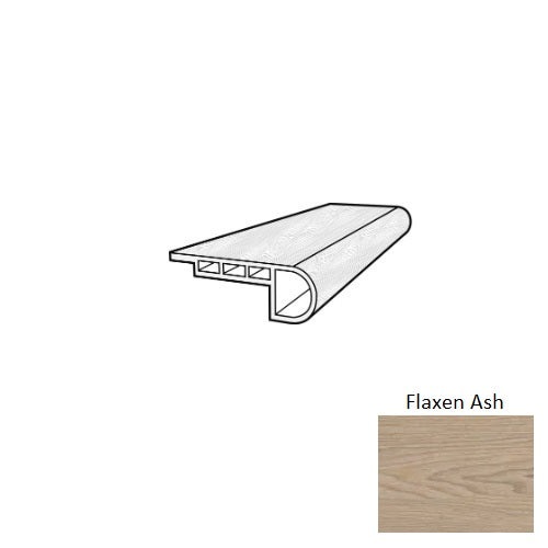 Coretec Soft Step Premium Flaxen Ash Flush Stair Nose