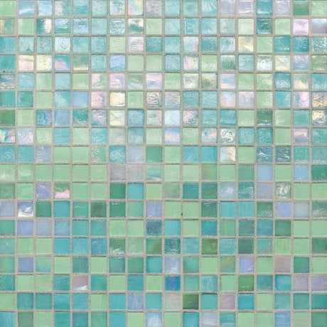 Daltile City Lights St. Thomas Glass Mosaic – Glossy, 1/2" x 1/2"