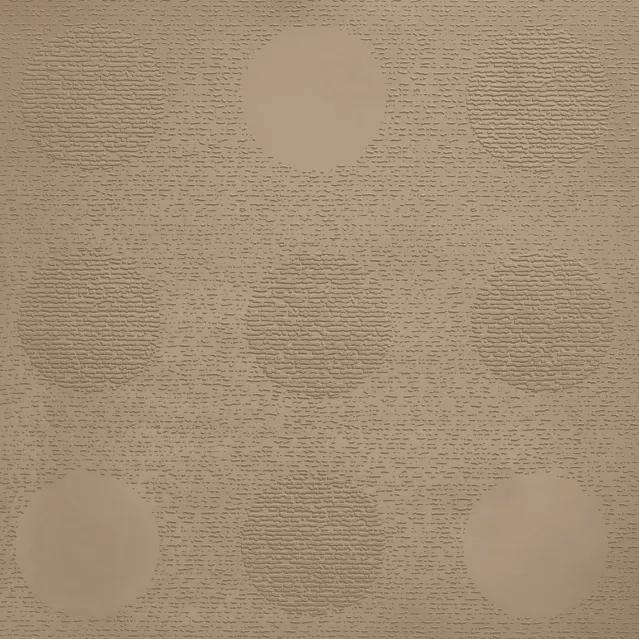 Johnsonite Sisal Tic Tac Toe Circulinity Rubber Tile - Textured - 24" X 24"