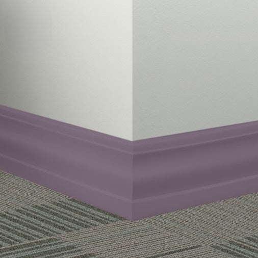 Johnsonite Shoreline Purple Delinate Millwork Contoured Wall Base
