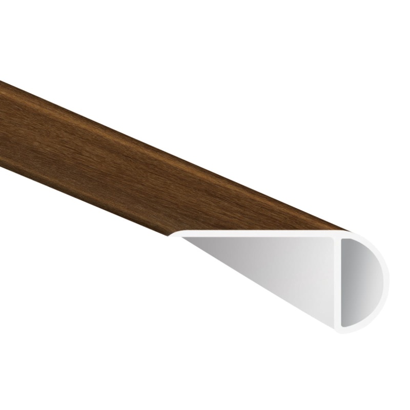 Everlife Lvt Jatoba Luxury Vinyl Moulding / Trim - 1 3/4" X 94" Overlapping Stair Nose - Prefinished