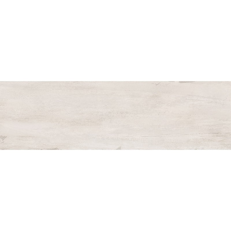 Atlantis White Ceramic Tile - Matte - 12" X 40"