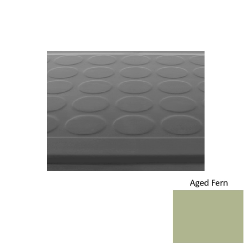 Roppe Solid 92 Aged Fern Textured Stair Tread