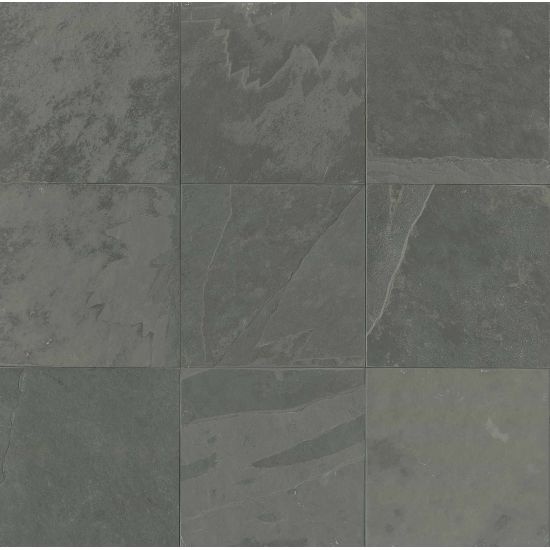 Country Gray Slate Tile - Brushed