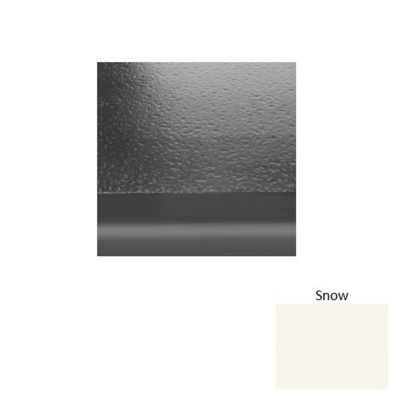 Solid 95 Snow Hammered With Riser Rubber (Sq) Stair Tread With Dupont Kevlar - Hammered
