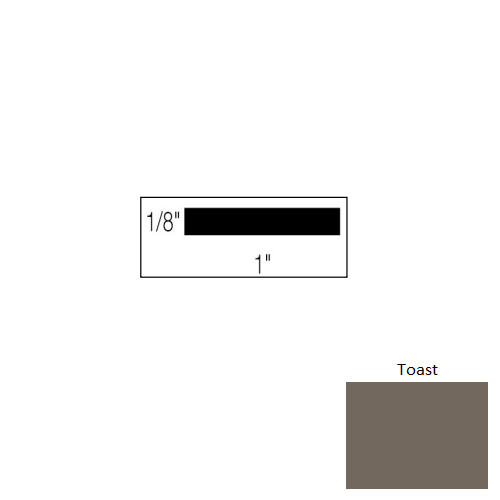 Johnsonite Toast Vinyl Moulding / Trim