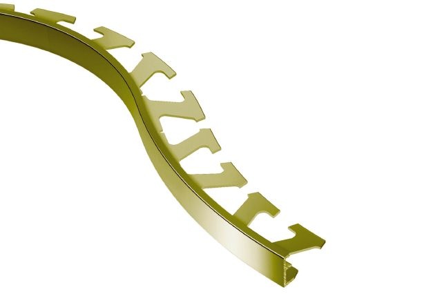 Schluter Schiene Radius Metal Tile Edging Trim