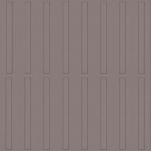 Johnsonite Espresso Rubber Tactile Guide Tile - Textured - 24" X 24"