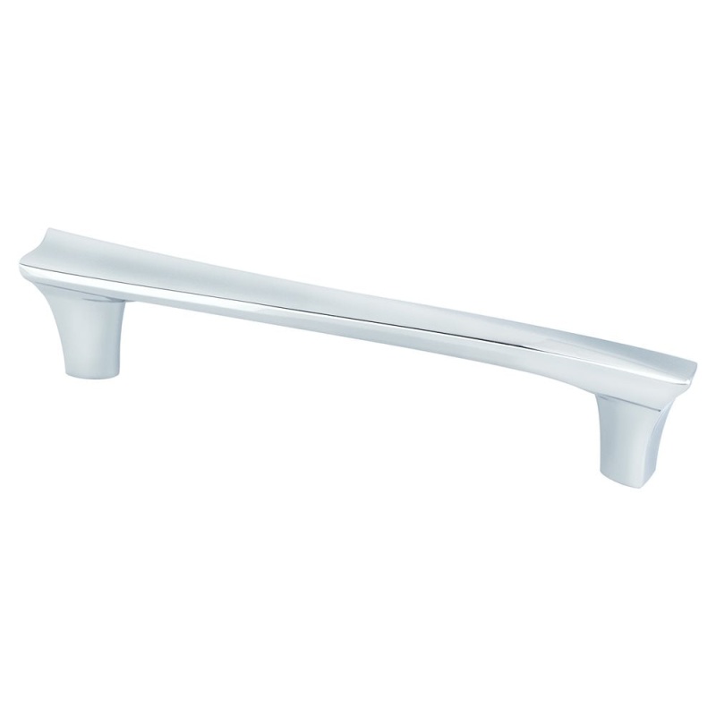 Berenson Fluidic Zinc Arch Pull in Polished Chrome