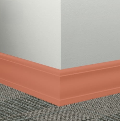 Johnsonite Hot Spice Rubber Millwork Contoured Wall Base