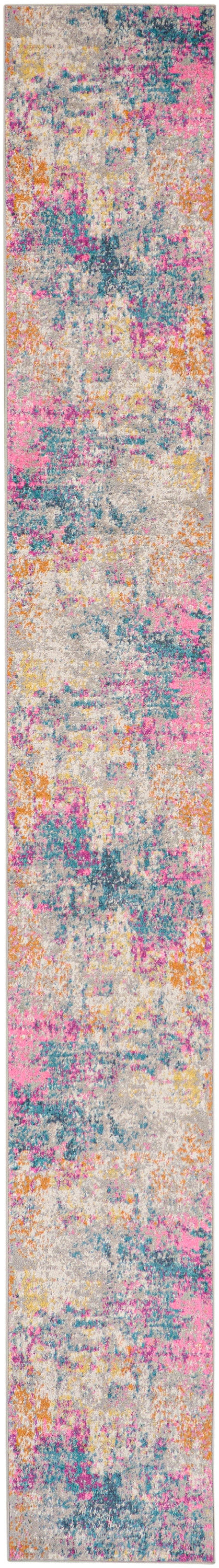Passion Psn36 Ivory Multicolor 16 Ft Runner Rug