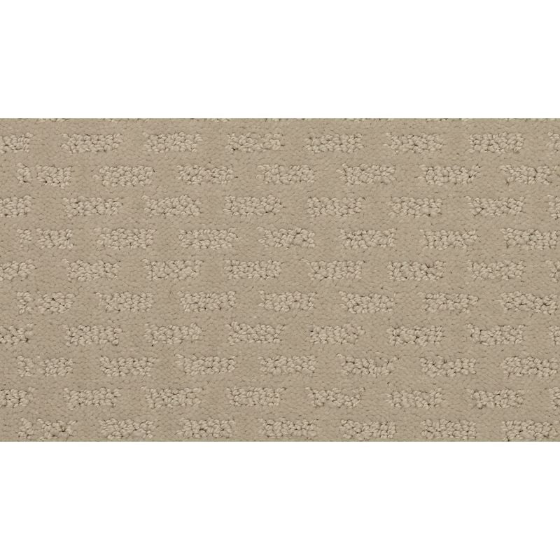 Top Notch Ii Vanilla Polyester Carpet - Pattern