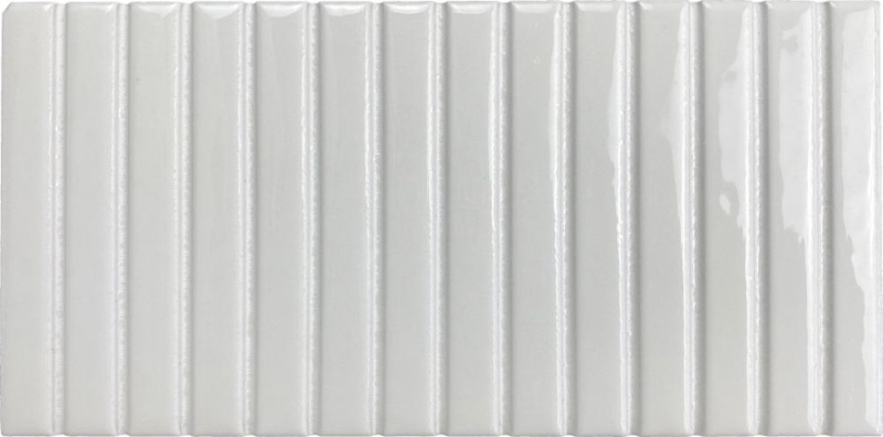 Dune Kit Kat Snow Porcelain Mosaic - Convex - Glossy