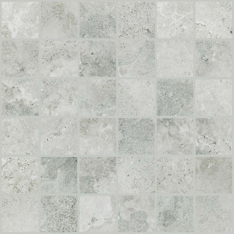 Contour Evolve Porcelain Mosaic - 2" X 2" - Smooth