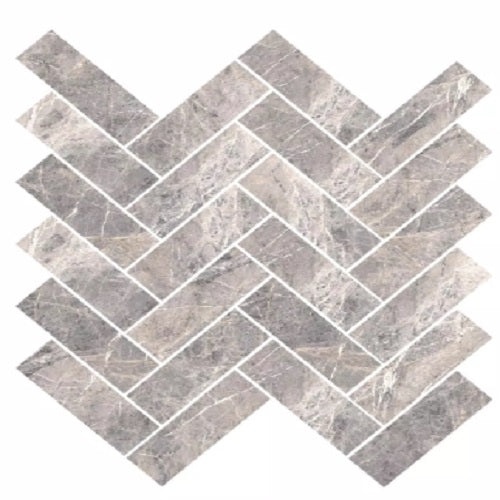 Altara Regal Porcelain Mosaic - Herringbone