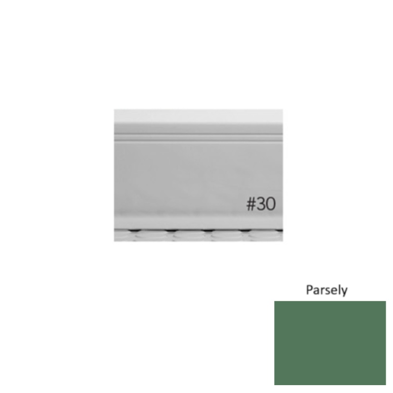 Pinnacle Plus #30 Sketch Parsely Rubber Coil Wall Base - 4" X 120 Ft