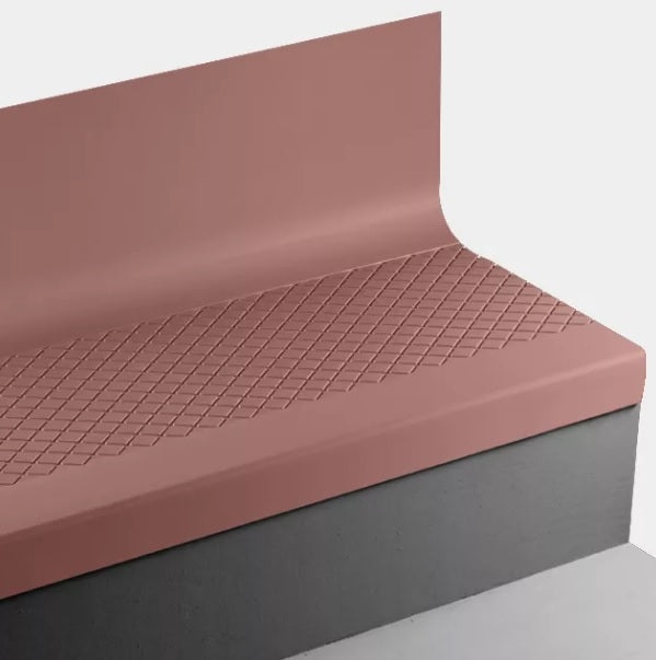 Spicy Chip Diamond Rubber Stair Tread With Riser