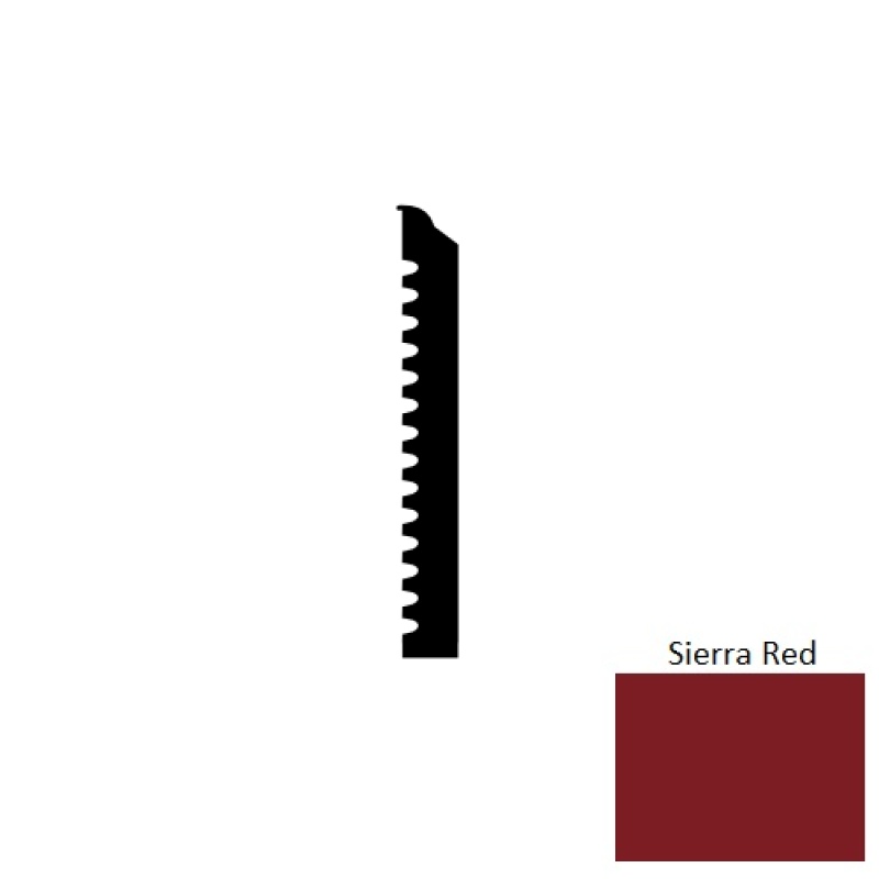 Sierra Red Regal Scr Rubber Wall Base
