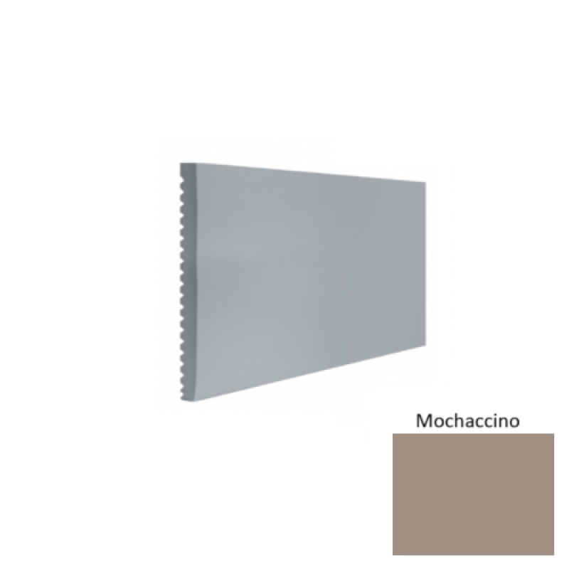 Contours #60 Candid Mochaccino Rubber Profiled Wall Base - Satin