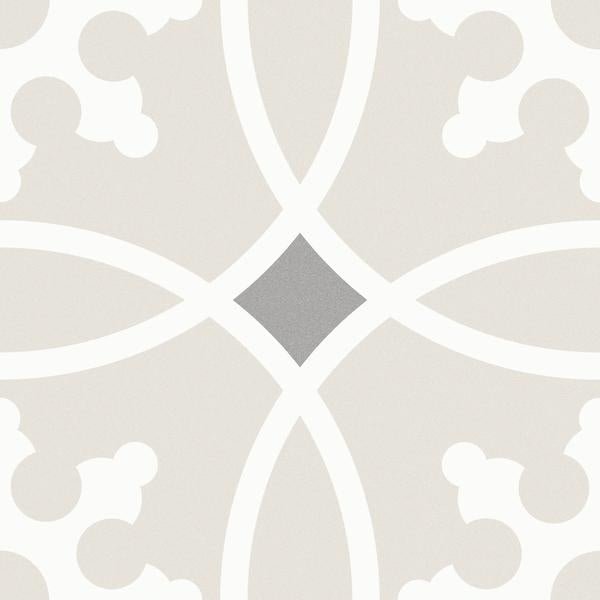 Design Diagram Porcelain Tile - Matte - 9" X 9"