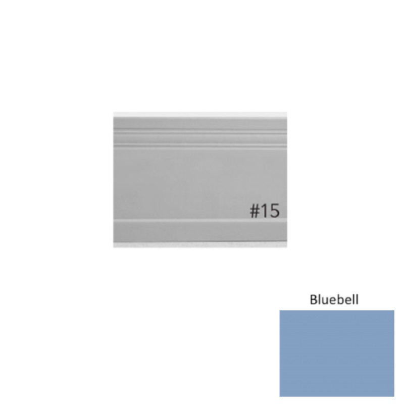 Pinnacle Plus #95 Invent Bluebell Rubber Coil Wall Base - 5 1/2" X 60 Ft