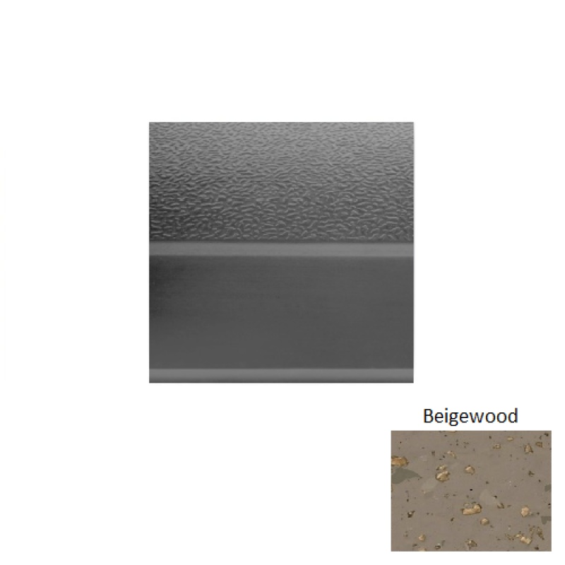 Renew Beigewood Textured Rubber Square Stair Tread